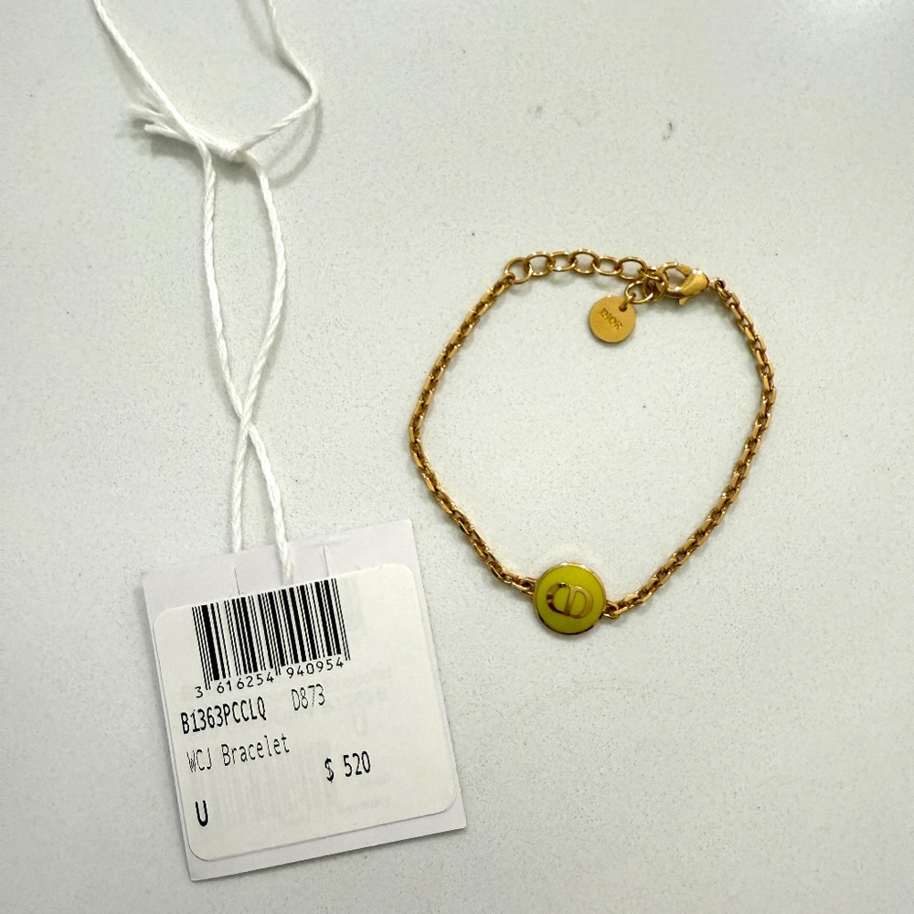 Christian Dior Petite CD Bracelet Designer Everyday Jewelry - Picture 2 of 7